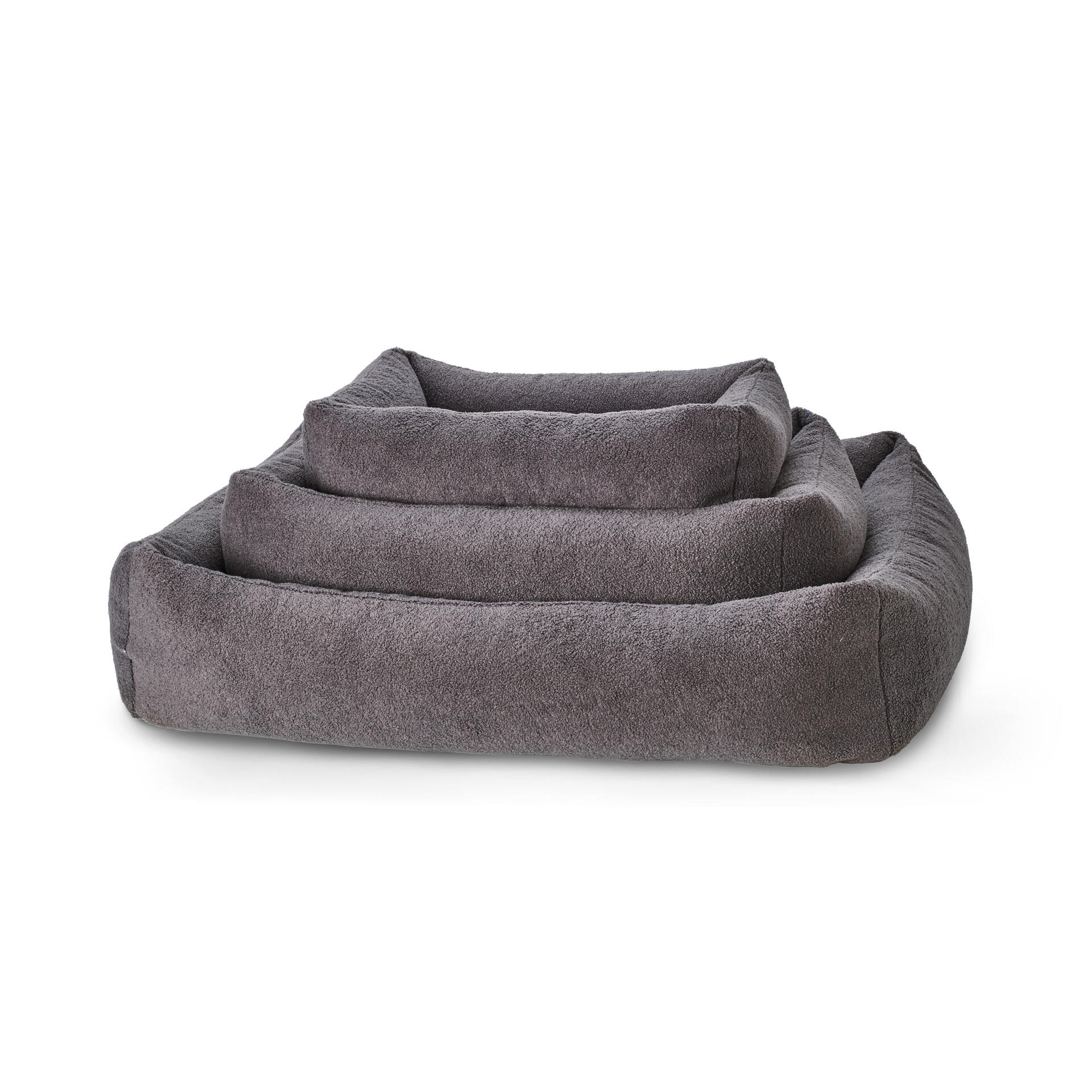 CLASSIC Hundebett TEDDY - Grey